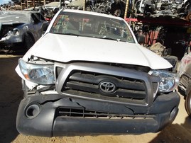 2007 Toyota Tacoma White Standard Cab 2.7L AT 2WD #Z23394